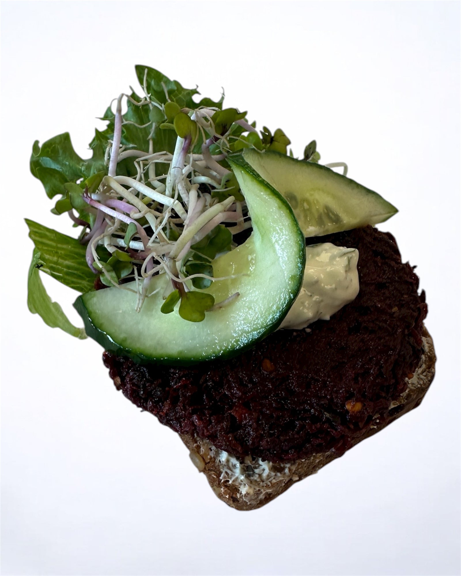 Krydret rødbede bøf (Vegetarisk) skal bestilles dagen før