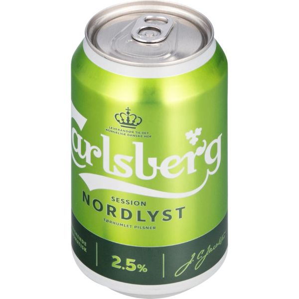 Carlsberg Nordlyst – Den lette pilsner (2,5%)