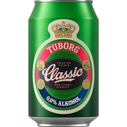 Dansk Tuborg classic - alkohol fri